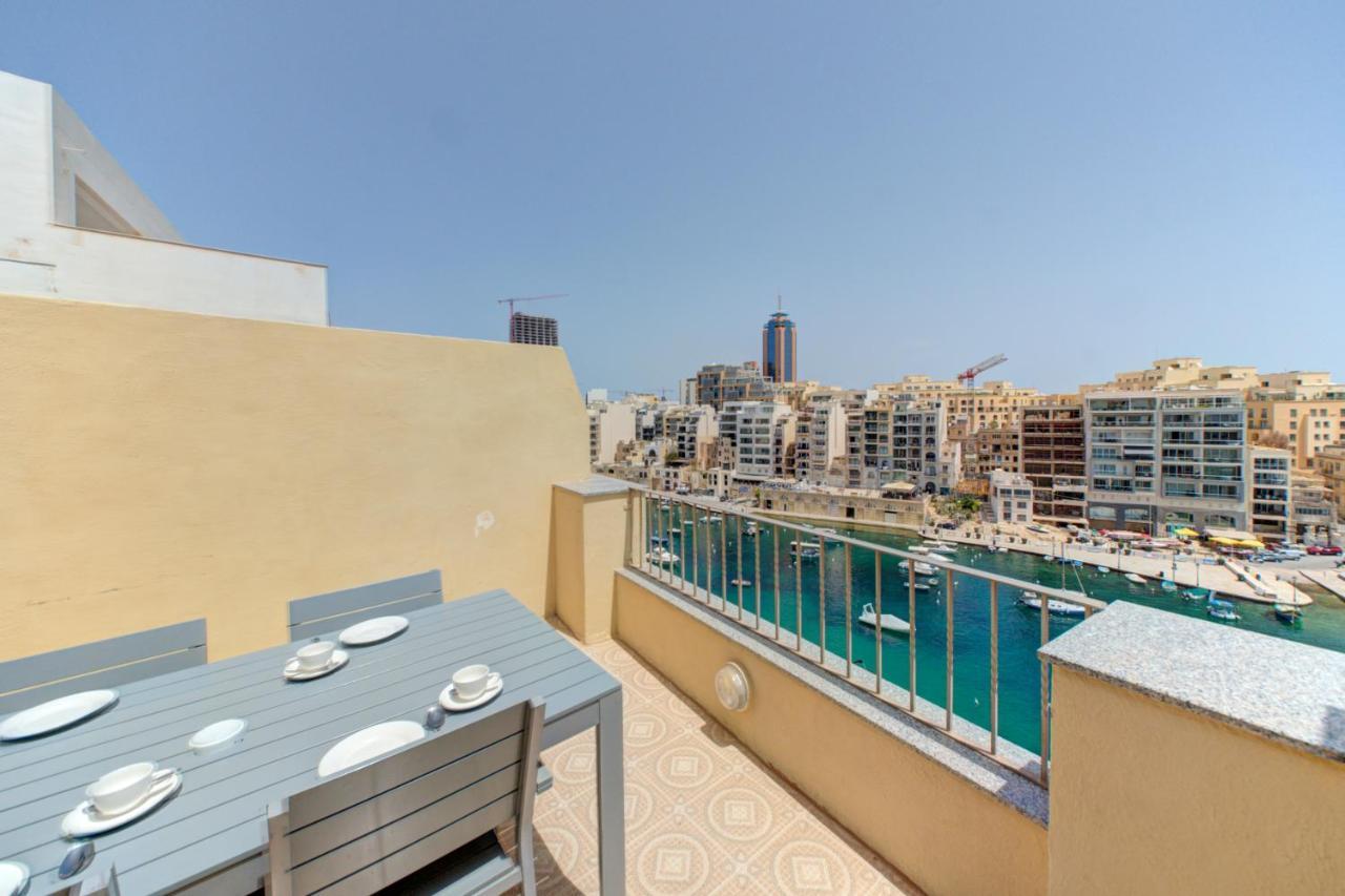 Morina Court - Seaview Apartments And Penthouse In St Julians By Shortletsmalta Saint Julian's 외부 사진