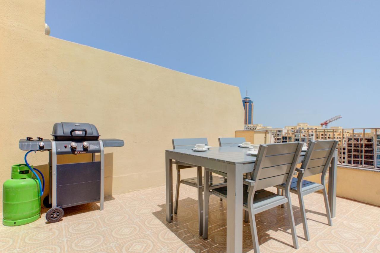 Morina Court - Seaview Apartments And Penthouse In St Julians By Shortletsmalta Saint Julian's 외부 사진