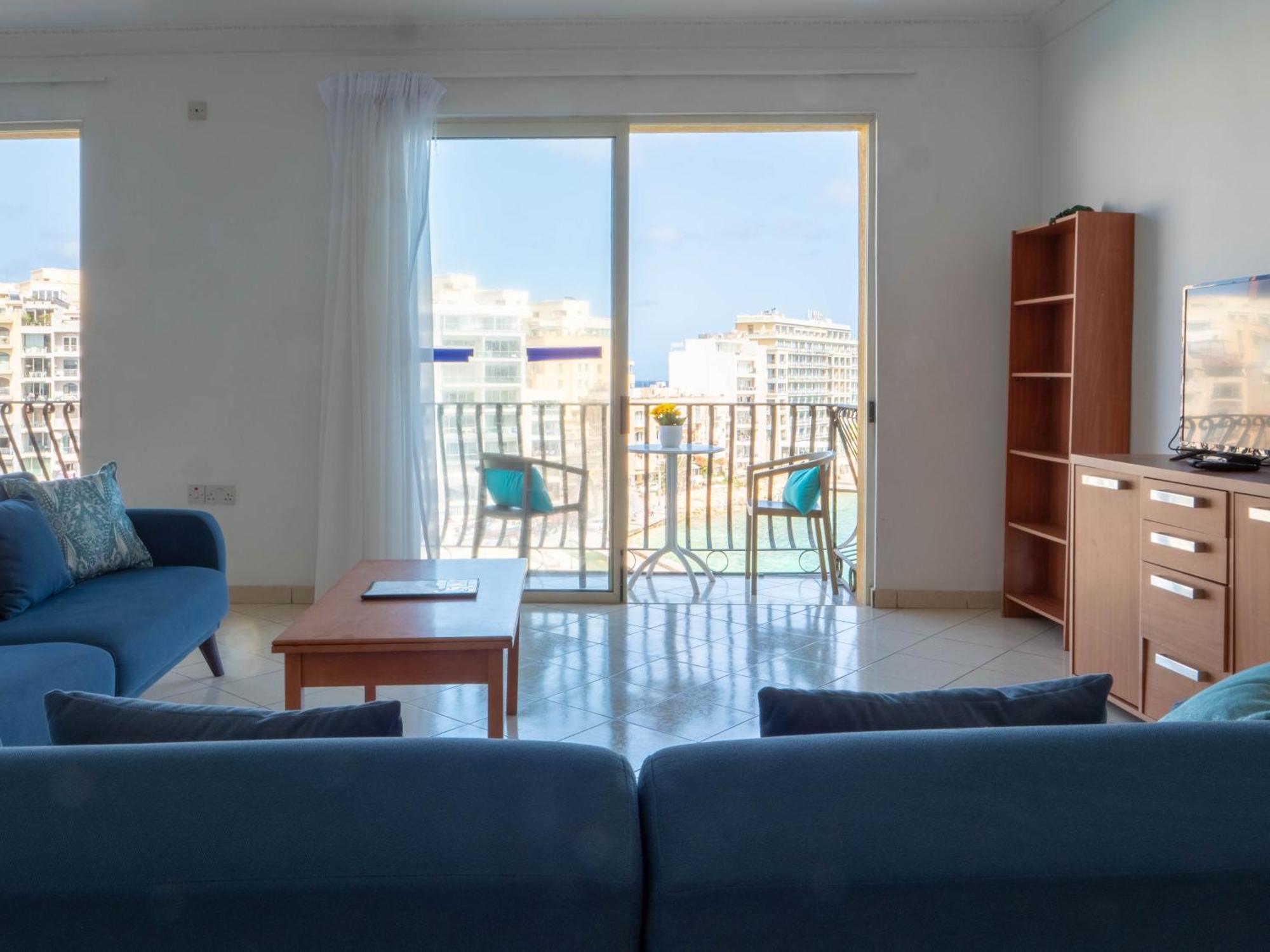 Morina Court - Seaview Apartments And Penthouse In St Julians By Shortletsmalta Saint Julian's 외부 사진