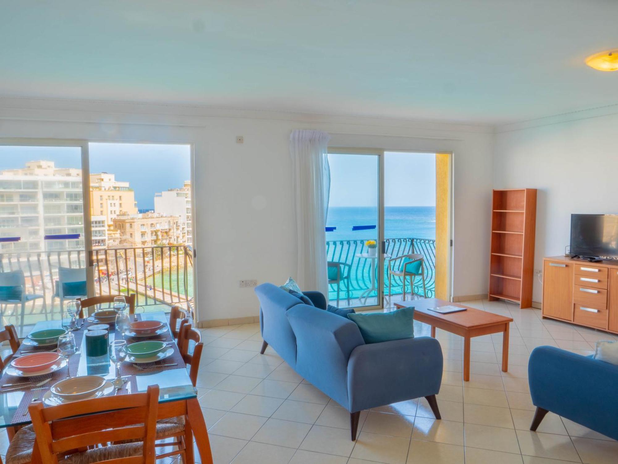 Morina Court - Seaview Apartments And Penthouse In St Julians By Shortletsmalta Saint Julian's 외부 사진