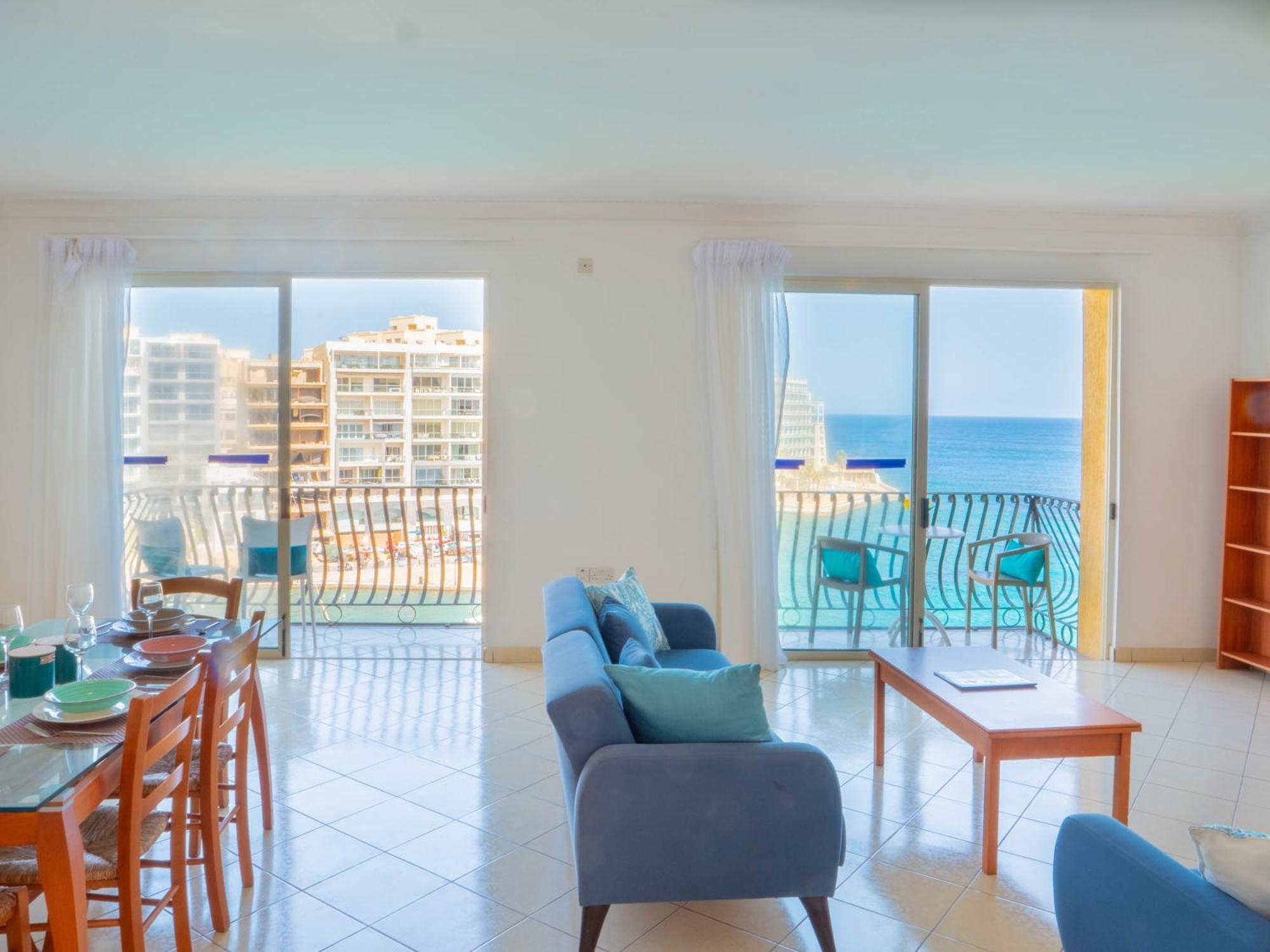 Morina Court - Seaview Apartments And Penthouse In St Julians By Shortletsmalta Saint Julian's 외부 사진