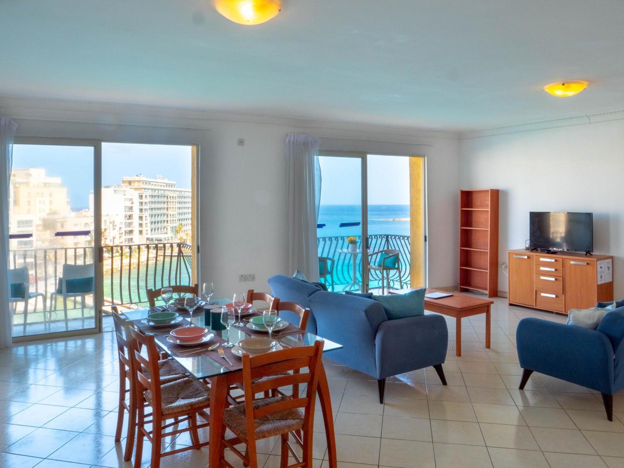 Morina Court - Seaview Apartments And Penthouse In St Julians By Shortletsmalta Saint Julian's 외부 사진
