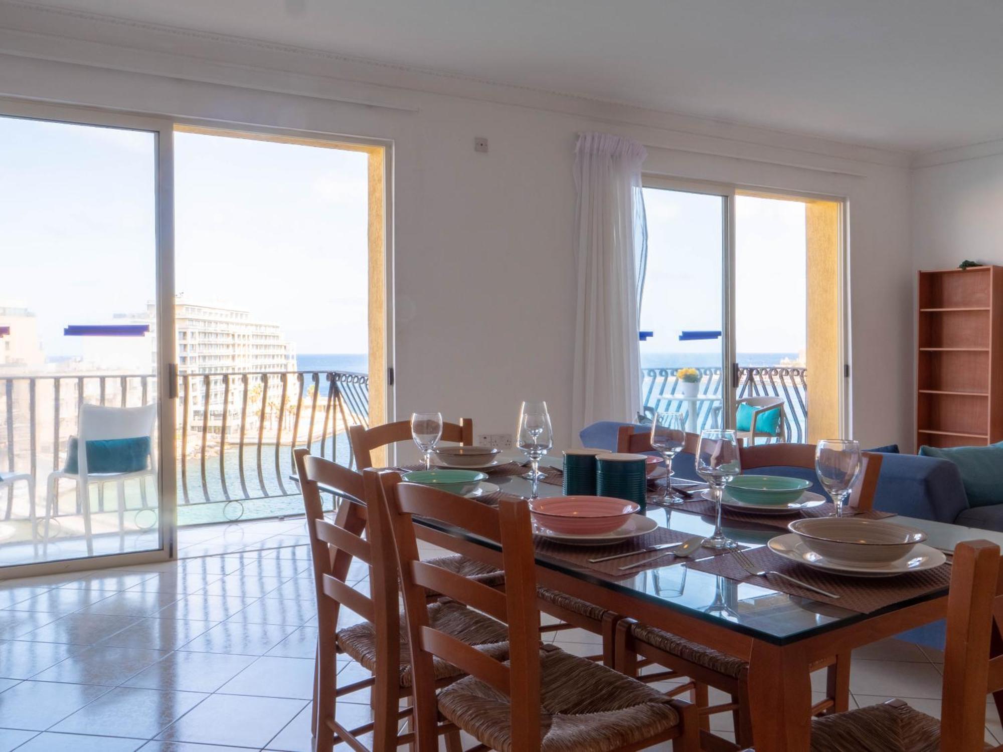 Morina Court - Seaview Apartments And Penthouse In St Julians By Shortletsmalta Saint Julian's 외부 사진